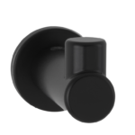 Bobrick B-9542.MBLK Fino Collection  Surface-Mounted Coat Hook, Matte Black